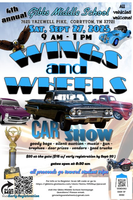  Annual Wings And Wheels Car Show