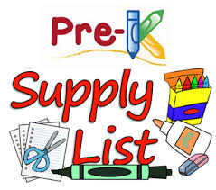  Pre-K Supply Lits